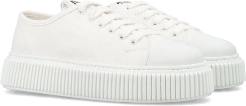 Miu Witte Sneakers voor Vrouwen White Dames