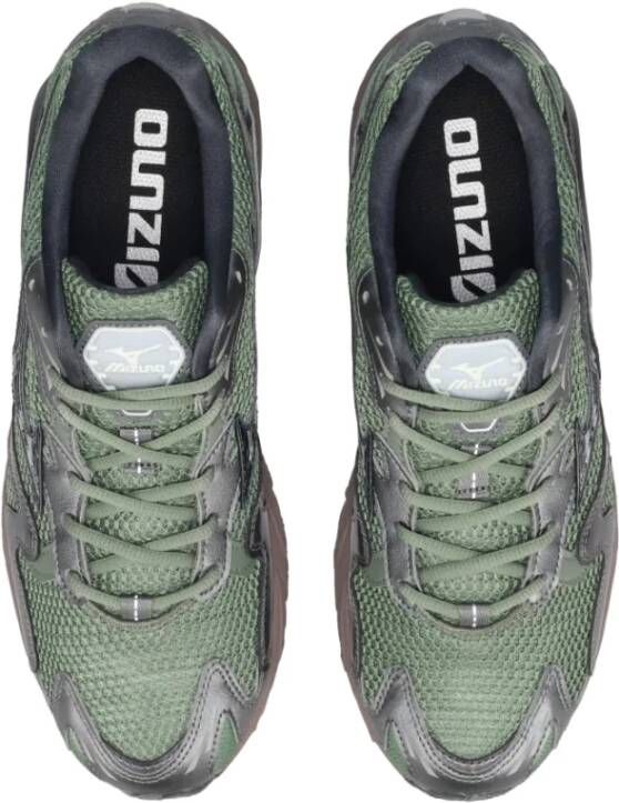 Mizuno Agave Green Wave Rider Hardloopschoenen Multicolor Heren