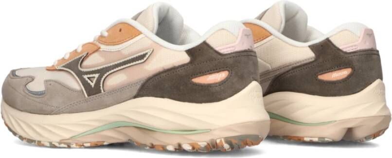 Mizuno Grijs Combi Sneakers Multicolor Heren