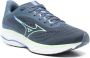Mizuno Indigo Blauwe Veterschoenen - Thumbnail 3