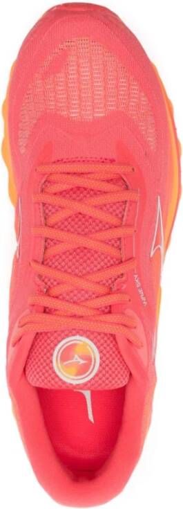 Mizuno Koraalroze Gebreide Sneakers Multicolor Heren