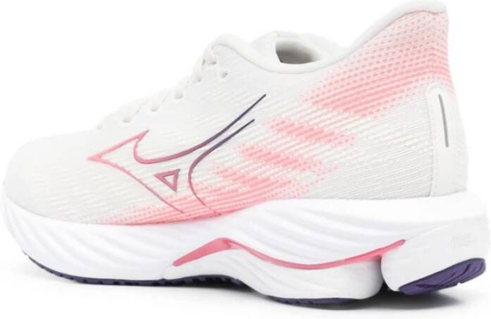 Mizuno Roze Sneakers met Logo Print