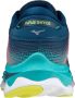Mizuno Wave Sky 5 Heren Sportschoenen zilver rood - Thumbnail 4