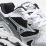 Mizuno Wave Rider 10 Wit Zwart Zilver - Thumbnail 4