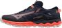 Mizuno Wave Daichi 7 Trailrunningschoenen Dames Night Sky Quicksilver Coral - Thumbnail 7