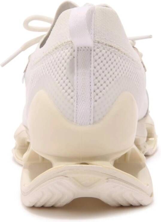 Mizuno Sneakers van Technische Stof met Rubberen Details White Dames - Foto 5