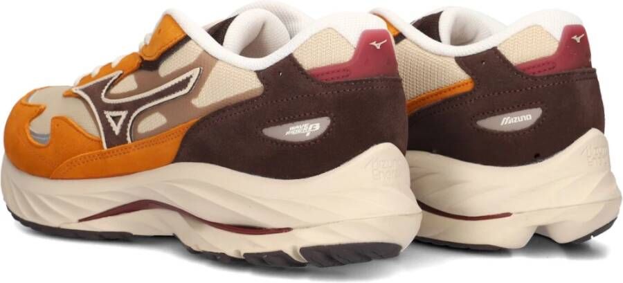 Mizuno Wave Rider B Low-Top Sneakers Orange Heren