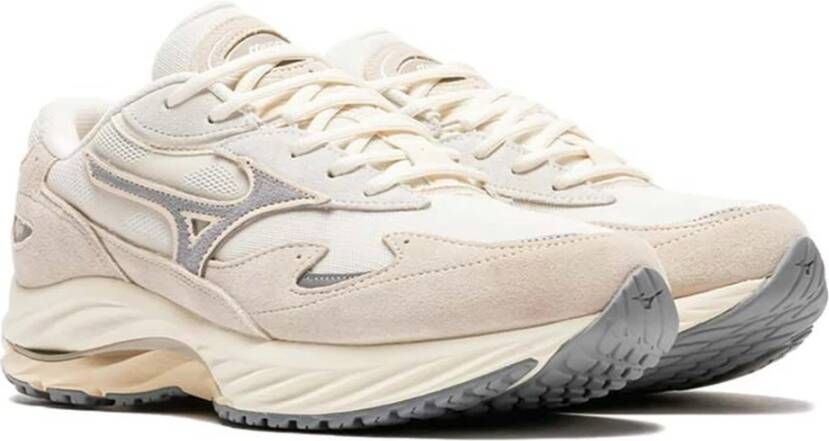 Mizuno Wave Rider Beta Sneakers Beige Heren