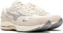 Mizuno Wave Rider ß | White Sand Ultimate Gray Wit Suede Lage sneakers Heren - Thumbnail 4