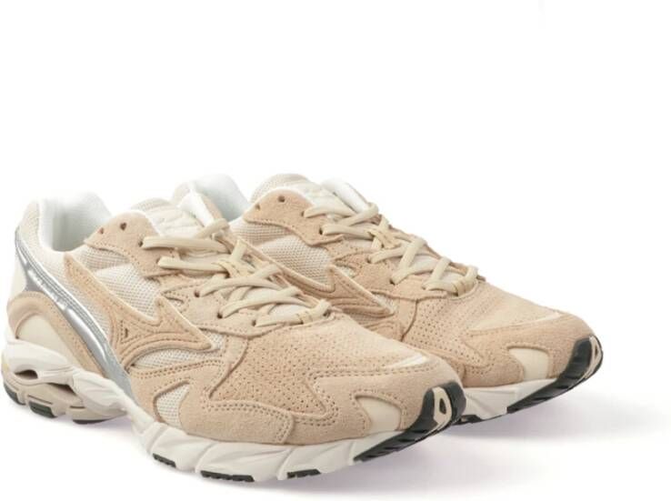 Mizuno Wave Rider Sneakers Beige Heren