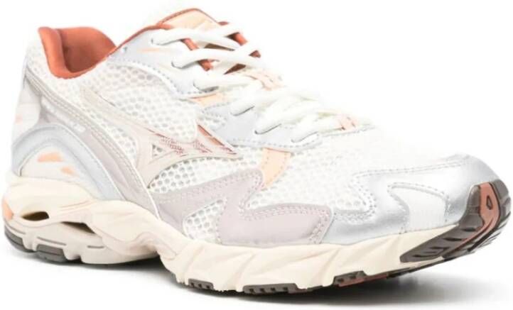 Mizuno Wave Rider Snow White Schoenen Multicolor Dames