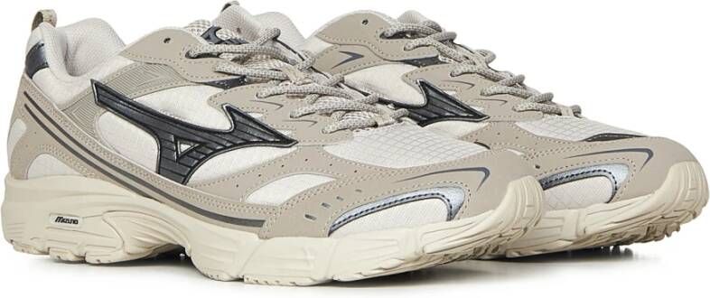 Mizuno Witte Sneakers voor Unisex Aw24 Beige Heren