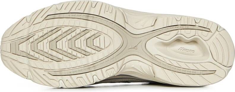 Mizuno Witte Sneakers voor Unisex Aw24 Beige Heren