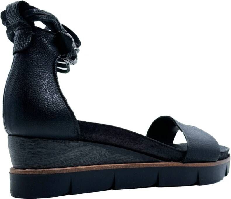 MJUS Flat Sandals Black Dames