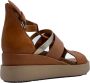 MJUS Flat Sandals Brown Dames - Thumbnail 3