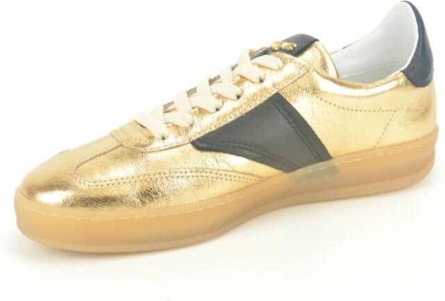 MJUS Goud + Zwart Sneaker N. gumZ. Yellow Dames