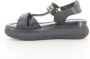 MJUS Gouden Damesschoenen Black Dames - Thumbnail 4