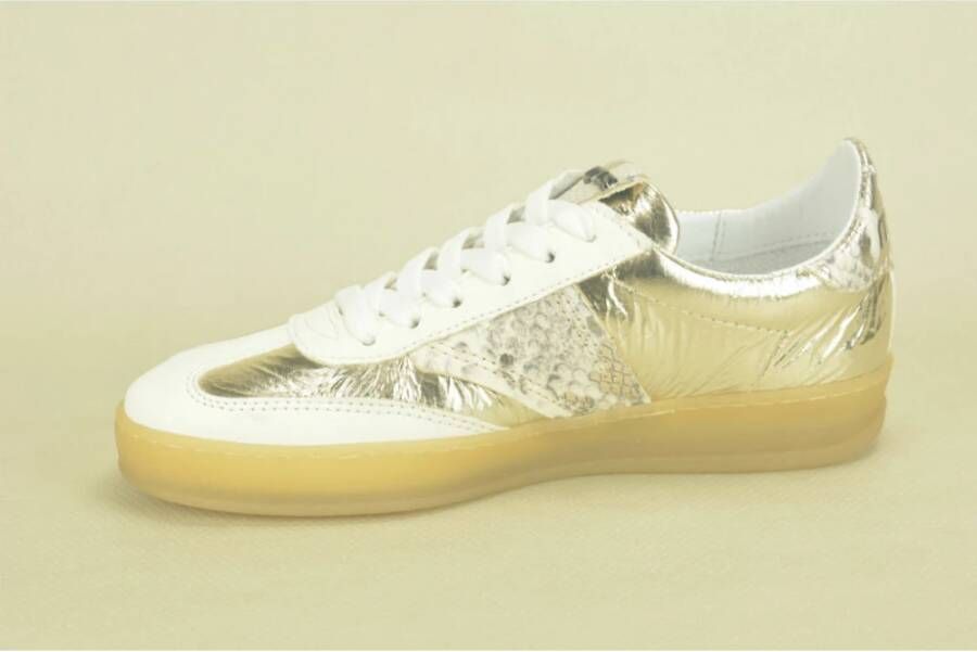 MJUS Gouden Sneaker Combinatie Yellow Dames
