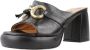 MJUS Heeled Mules Brown Dames - Thumbnail 4