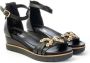 Mjus Leren Dames Sandalen Zwart - Thumbnail 2