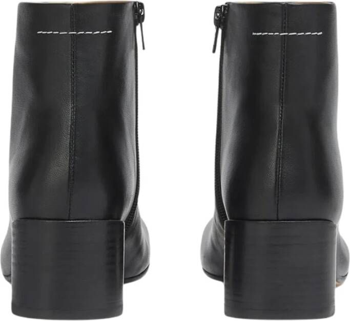 MM6 Maison Margiela Anatomic Leren Enkellaarsjes