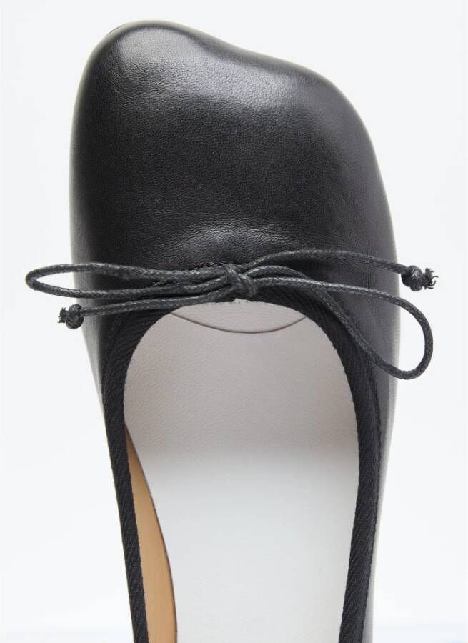 MM6 Maison Margiela Anatomische ballerina's met cilindrische hak