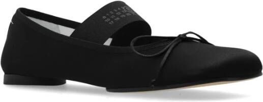 MM6 Maison Margiela Anatomische ballet flats Black Dames