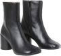 MM6 Maison Margiela Boots Anatomical Black Nappa Leather Ankle Boots in zwart - Thumbnail 2