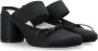 MM6 Maison Margiela Zwarte Satijnen Hakken Muiltjes Ballerina's Black Dames - Thumbnail 10