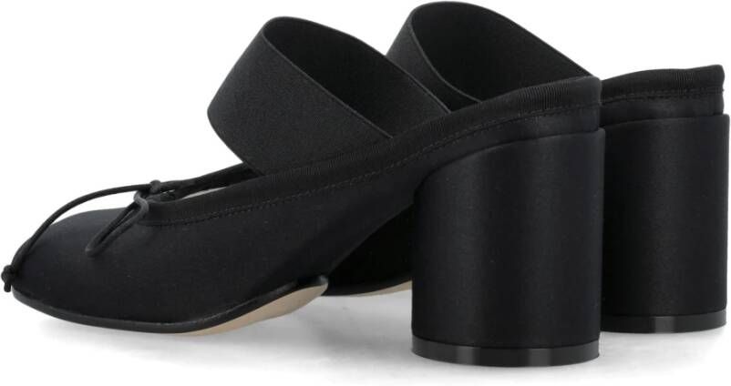 MM6 Maison Margiela Ballerina Hak Mule Ballet Black Dames