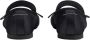 MM6 Maison Margiela Zwarte Satijnen Balletschoenen Ronde neus Strik Black Dames - Thumbnail 18