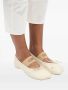 MM6 Maison Margiela Beige Ballerina Flats voor Vrouwen - Thumbnail 2