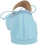 MM6 Maison Margiela Satijnen Ballerina`s Blue Dames - Thumbnail 3