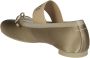 MM6 Maison Margiela Ballerina`s met vierkante neus en strikbandje Beige Dames - Thumbnail 3