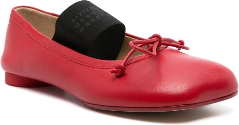 MM6 Maison Margiela Ballet Schoenen Red Dames