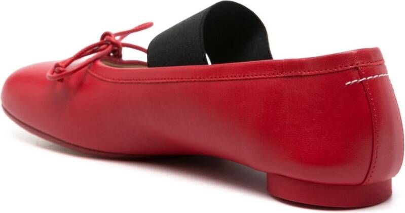 MM6 Maison Margiela Ballet Schoenen Red Dames