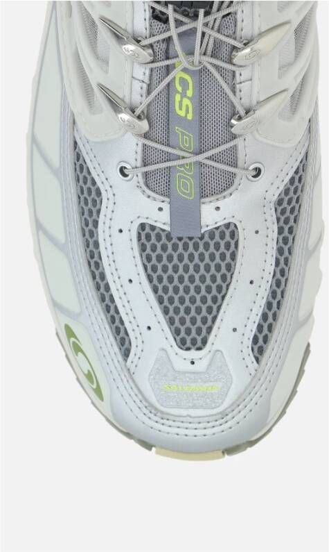 MM6 Maison Margiela 3D Low-Top Sneakers met Rubber Details Gray Dames