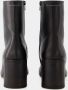 MM6 Maison Margiela Boots Anatomical Black Nappa Leather Ankle Boots in zwart - Thumbnail 6