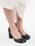 MM6 Maison Margiela High Block Heel Pumps - Thumbnail 2