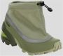 MM6 Maison Margiela Lage Synthetische Sneakers met Kruisdetail Green Dames - Thumbnail 2