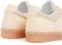 MM6 Maison Margiela Low-Top Leather Sneakers Beige Heren - Thumbnail 2