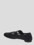 MM6 Maison Margiela Zwarte Satijnen Balletschoenen Ronde neus Strik Black Dames - Thumbnail 14