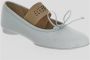 MM6 Maison Margiela Leren Ballerina Schoenen White Dames - Thumbnail 2