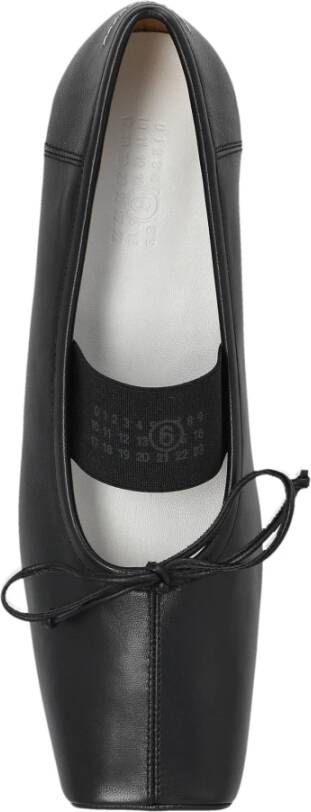 MM6 Maison Margiela Leren ballerina's