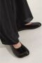 MM6 Maison Margiela Leren Ballerina`s Black Dames - Thumbnail 2