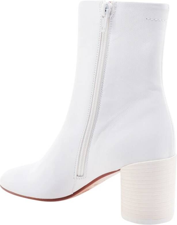 MM6 Maison Margiela Leren enkellaarsjes
