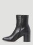 MM6 Maison Margiela Boots Anatomical Black Nappa Leather Ankle Boots in zwart - Thumbnail 7
