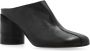 MM6 Maison Margiela Zwarte leren Tabi muiltjes hakken Black Dames - Thumbnail 6