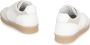 MM6 Maison Margiela Replica Leren Sneakers met Contrasterende Suède Inzetstukken White Dames - Thumbnail 12