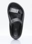 MM6 Maison Margiela Zwarte Synthetische Sandalen Amandel Teen Black Heren - Thumbnail 7
